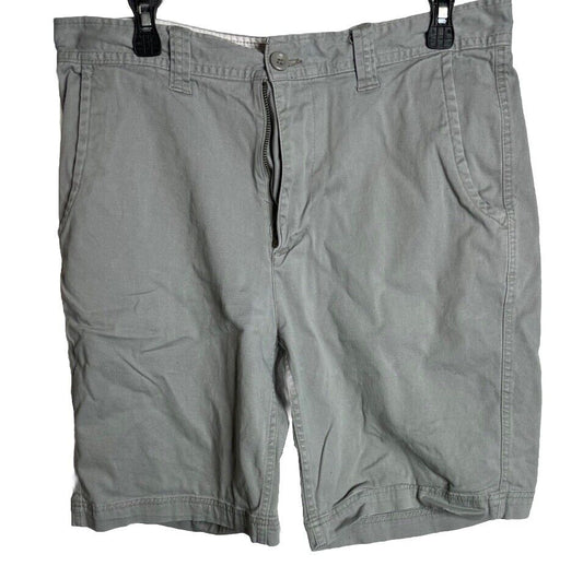 St. Johns Bay Shorts Chino Double Pleated For Comfort Khaki Men’s 34