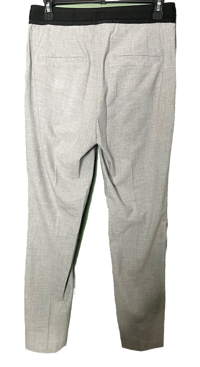 ZARA Pants Womens Medium Gray Chino Stretch  Trousers