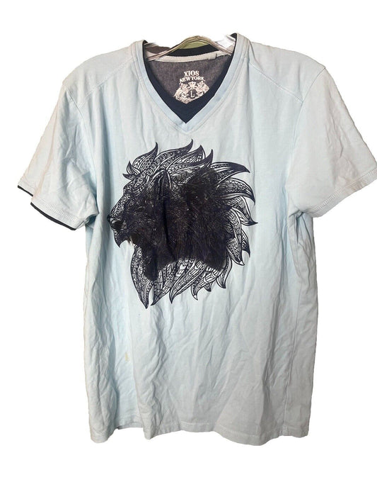 Xios New York Long Sleeve T-Shirt  Men's Tiger Size L
