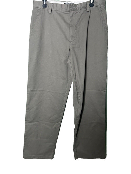 Dockers Easy Khaki Mens 33x32 Beige Slim Fit Straight Leg Performance Stretch