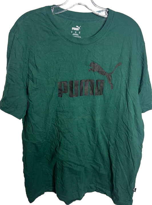 Puma Men's T-Shirt Essentials Logo Crew Neck Short Sleeve Casual  Size XL