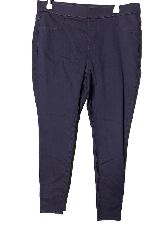Style & Co Women Slim Leg Dark Wash Pants Size 14w