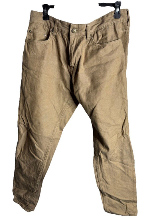 Goodale Jeans Mens Sz 30x32 Tan Slim Fit Chino Pants