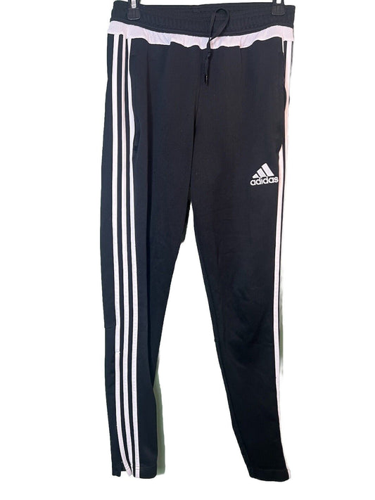 Adidas Climacool Men’s Black Track Pants Retro Ankle Zip Size Small