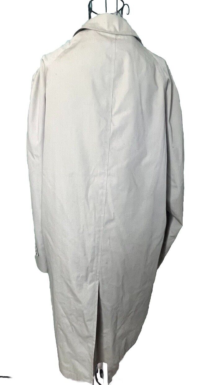 Vintage Gleneagles Mens Size 42 Long Tan Trench Coat