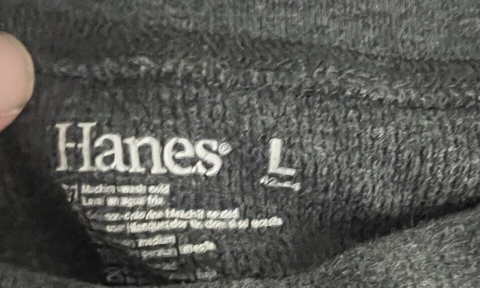 Hanes Mens Long Sleeve Essential-T 100% Cotton Stylish T-Shirt Large