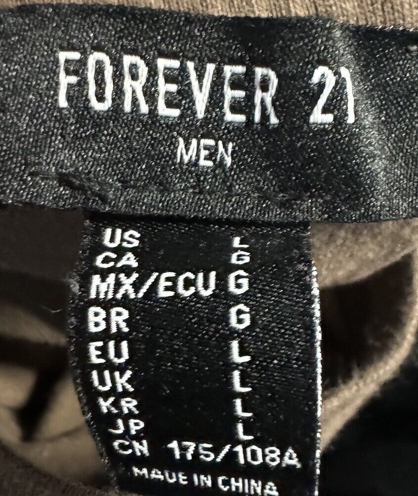 Forever 21 Mens Pullover Short Sleeve T-Shirt Size Large