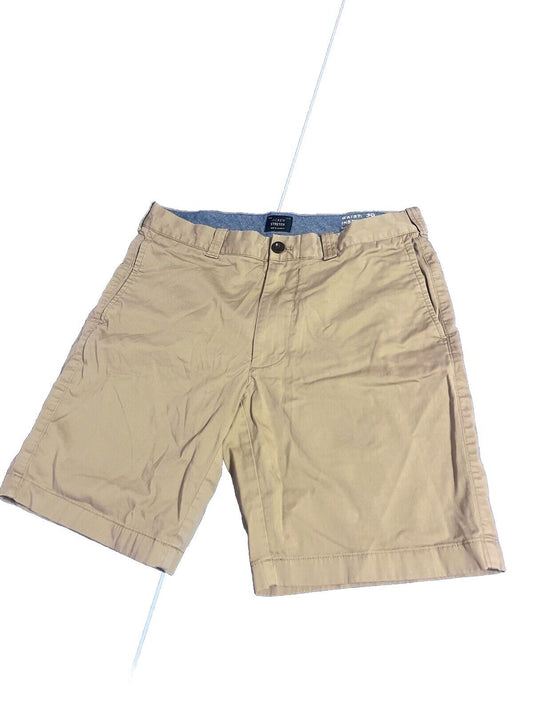 J. Crew Mercantile Shorts Flex Chino Beige Mens Size 30, 9’ Inseam