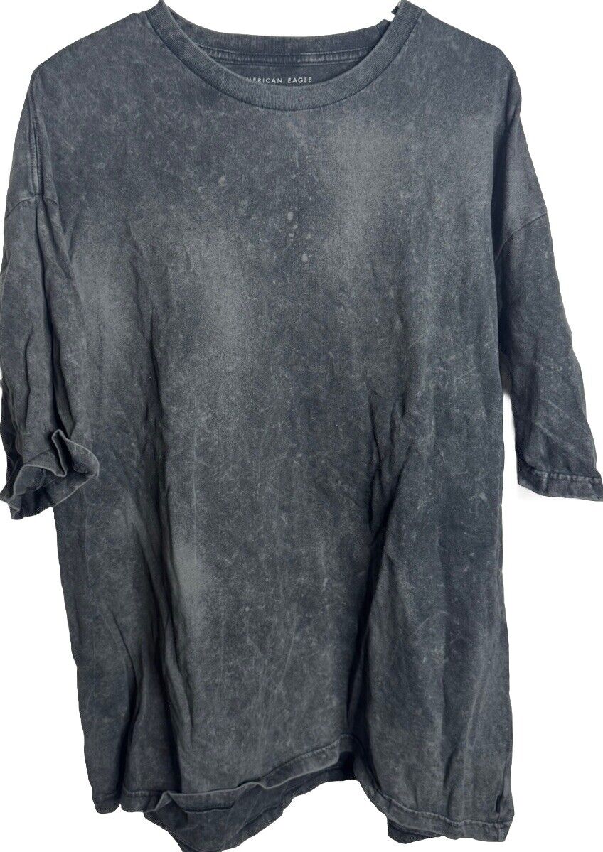 American Eagle  Short Sleeve Gray T-Shirt Men's Size 2XL