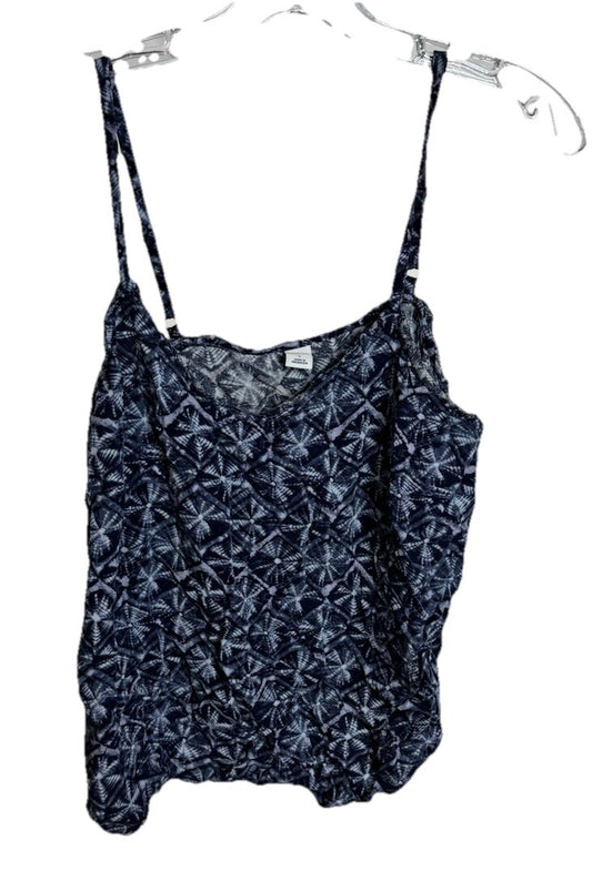 Old Navy Floral Tank Top Size Large Spaghetti Strap
