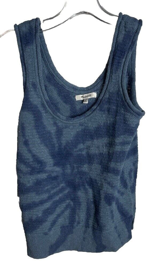 Madewell scoop crop waffle knit tank  - size XXS