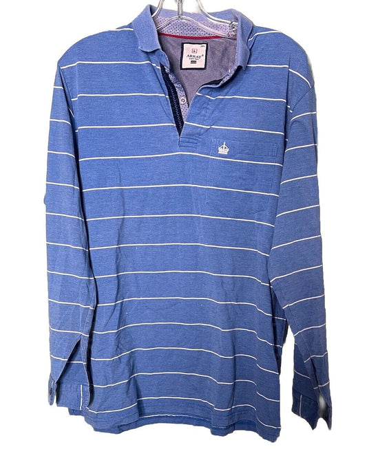 Mens Array Long Sleeve Polo Shirt 2XL