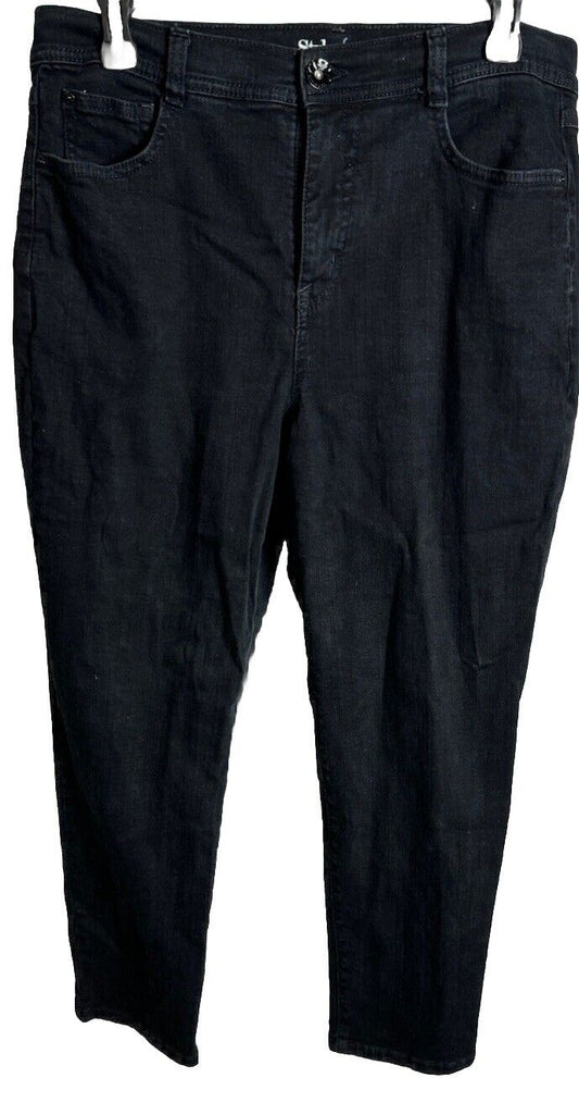 Style and Co Jeans Womens size 14 Petite 14P Stretch Denim Straight