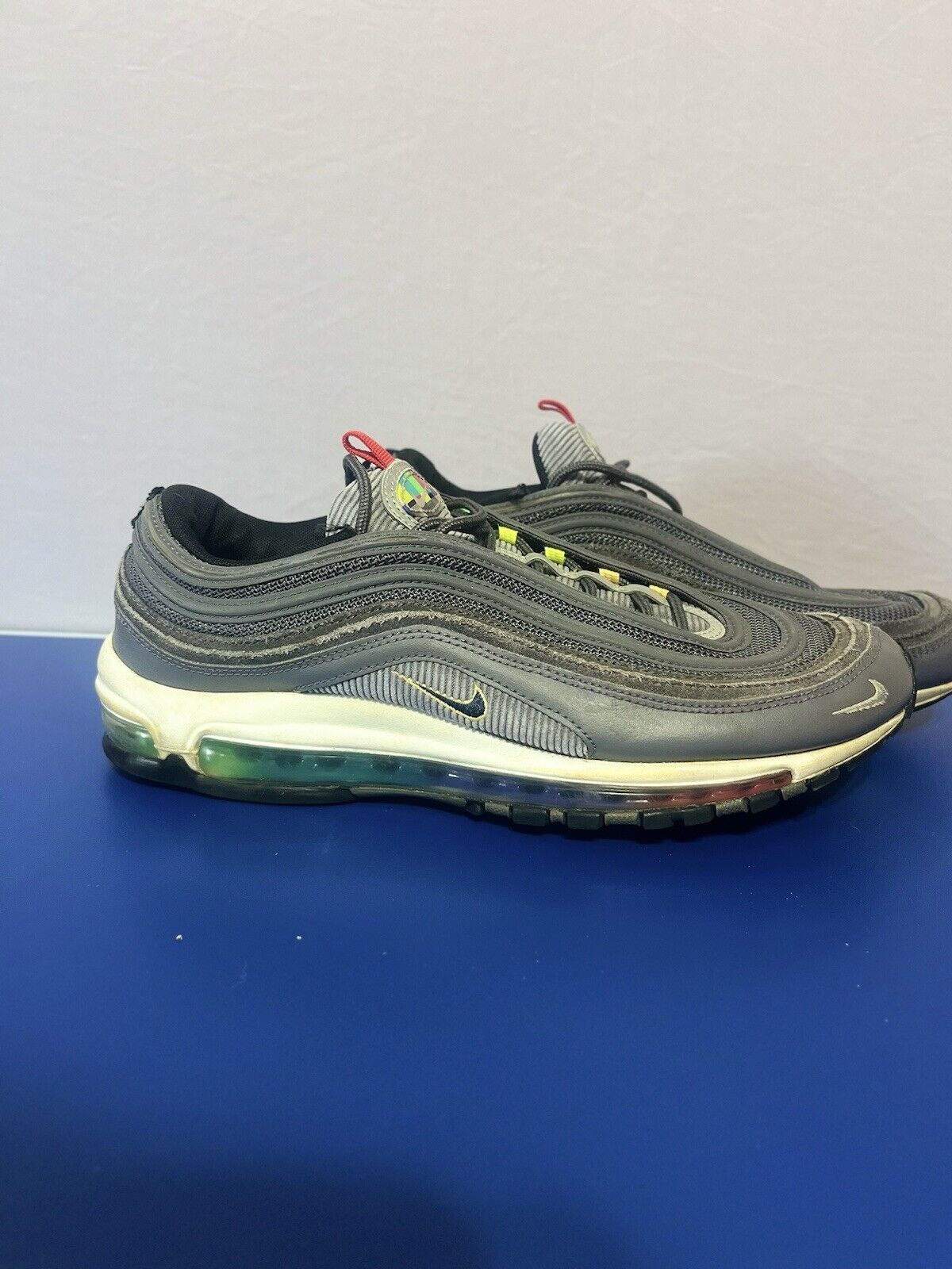 Nike Air Max 97 SE Evolution Of Icon Graphite Gray Mens Size 11.5 DA8857-001