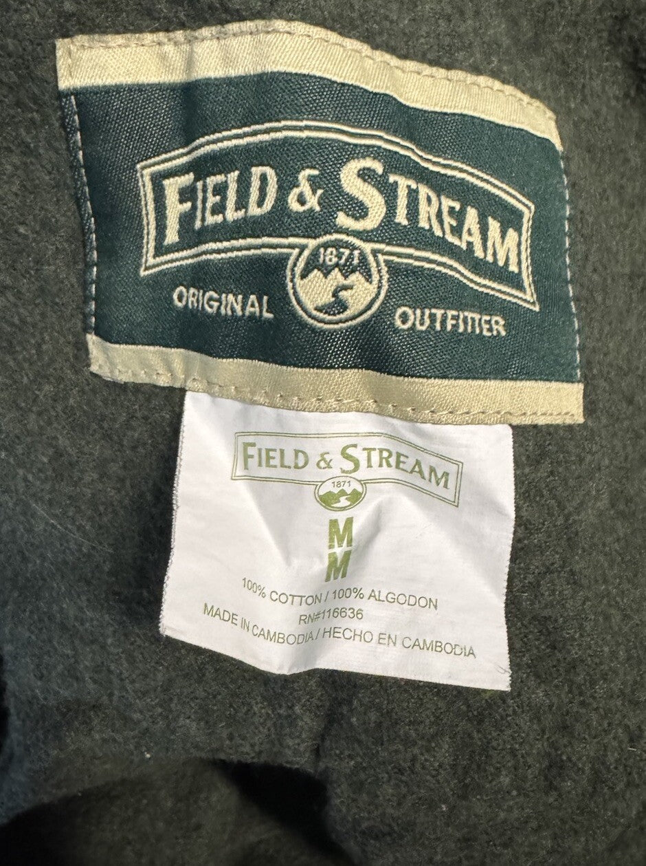 Vintage Field And Stream Button Up Over shirt Jacket Medium