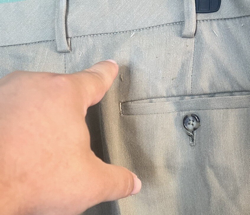 Van Heusen Classic Straight Chino Pants Men's Size 32X34 Casual