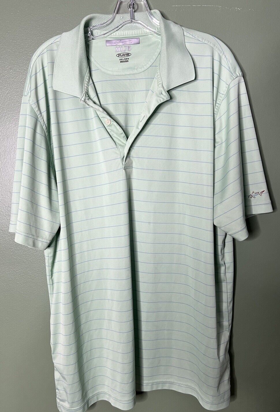 Greg Norman Men's Performance Golf Polo ML75  Size 2XL