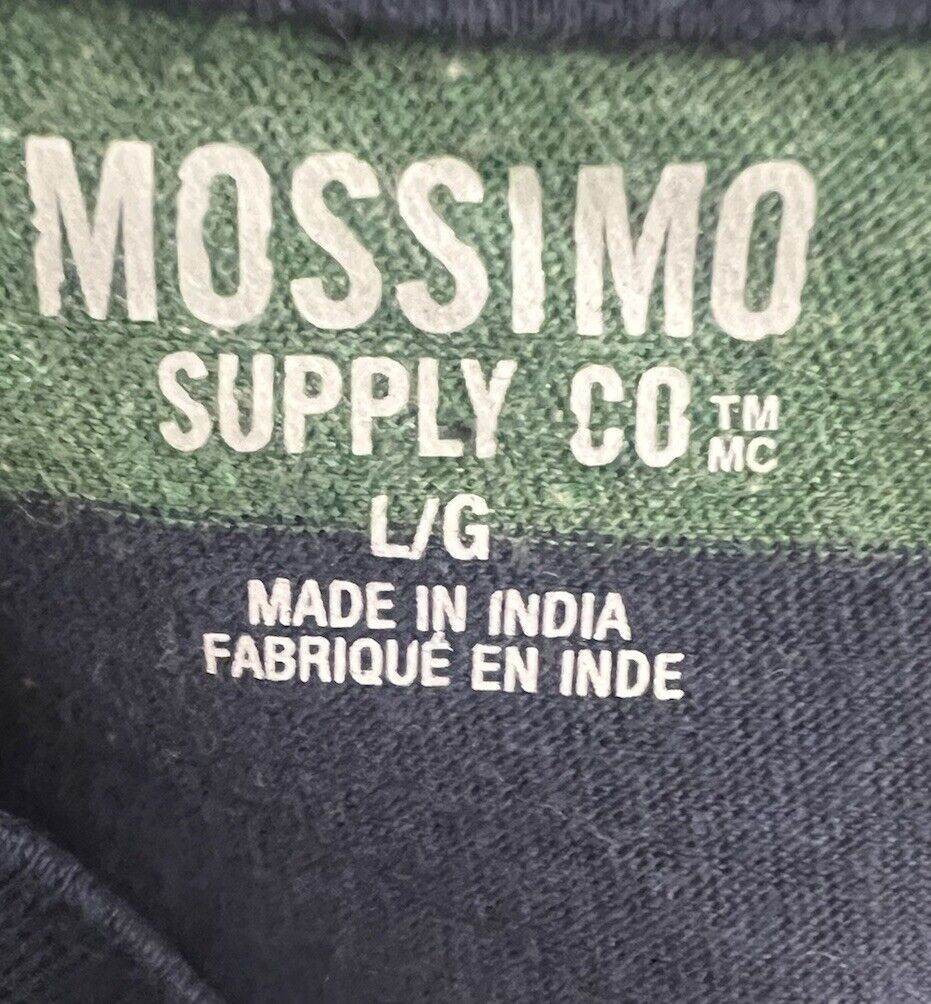 Mossimo Supply Co Men's  Sleeve T-shirt  Size L