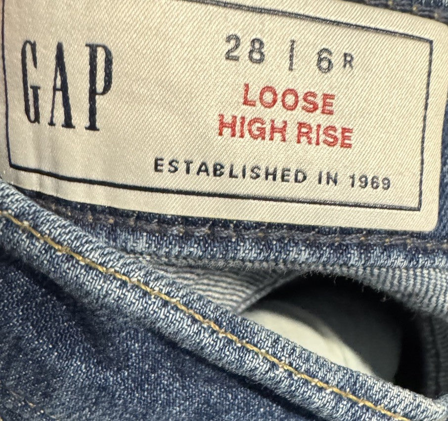 GAP 1969 Womens Size 28/6R Curvy Fit Low Rise Stretch