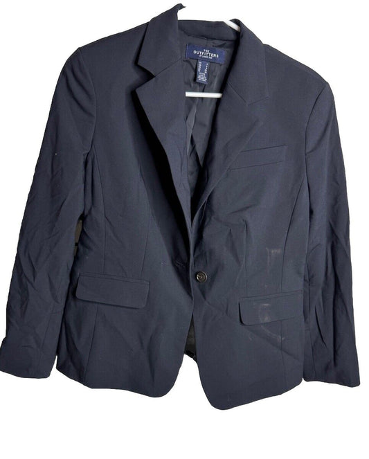 Lands’ End Women’s Blazer The Outfitters Two Buttoned  Size 4