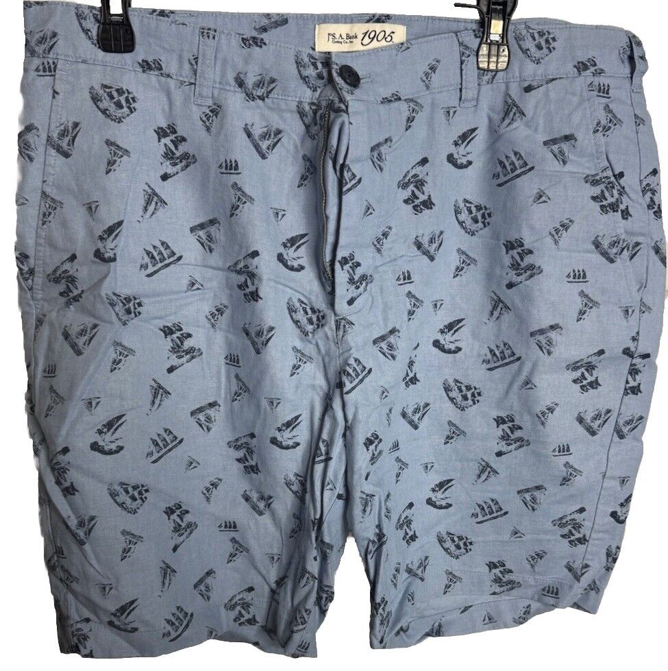 Jos A Bank Shorts Men's 36 1905 Tailored Fit Chino 36