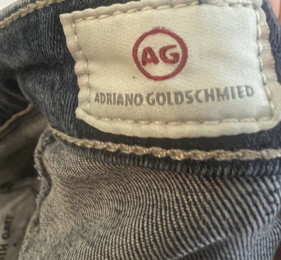 Adriano Goldschmied AG Jeans The Stilt Cigarette Leg MADE IN USA Womens Size 29R