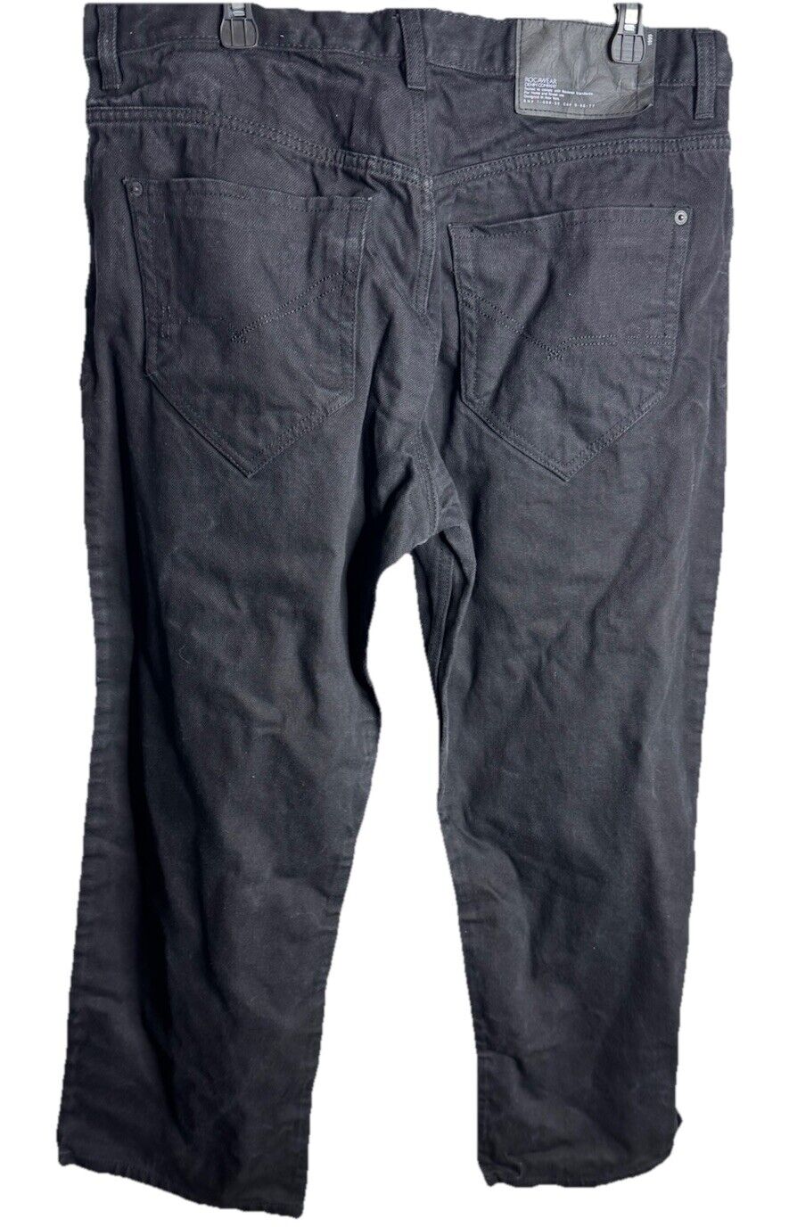 Men’s Vintage Rocawear Denim Company Med Wash Denim Jeans Size 38x30, 1999