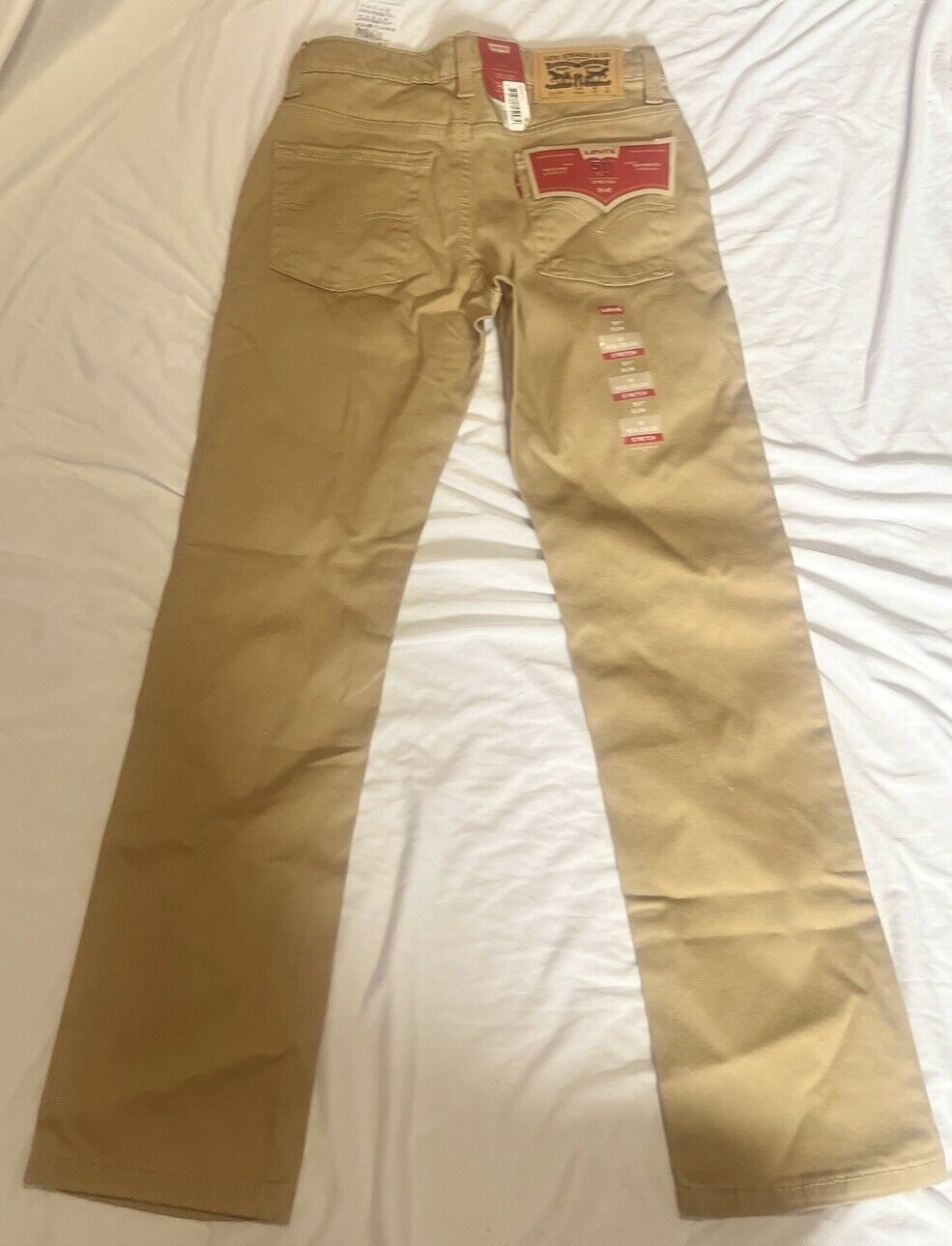 Levi’s 511 Slim, Size 10 Reg, 25x26, Boys Beige Jeans, Brand New, Never Worn,