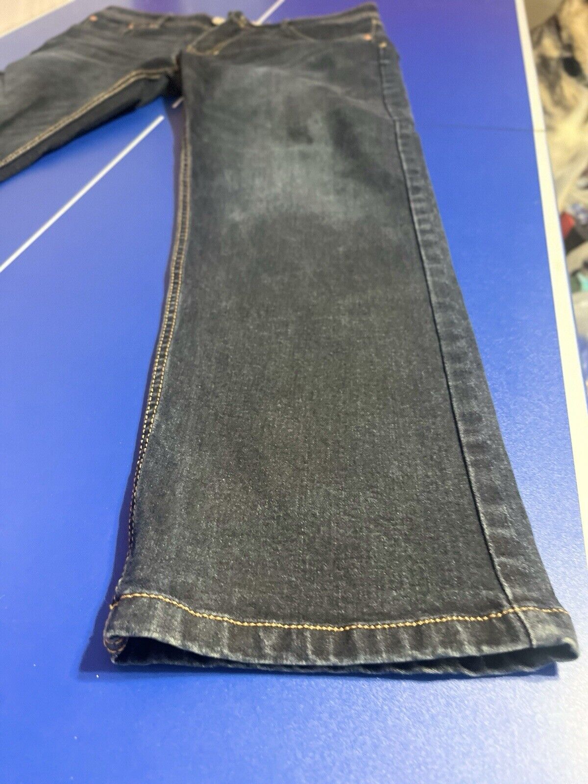 Levi's Narrow Fit Pants Mens 36 x 30 Regular Fit Straight Leg Blue Denim Jeans