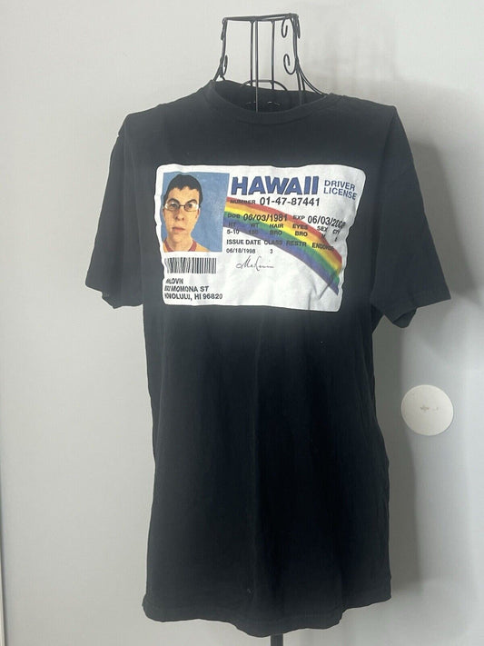 Superbad McLovin Shirt Size M Short Sleeve Crew Neck Casual Adults Movie Tee