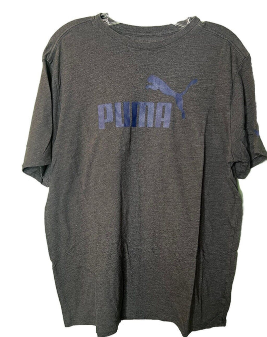 Puma Men's T-Shirt Essentials Logo Crew Neck Short Sleeve Casual - Size Large