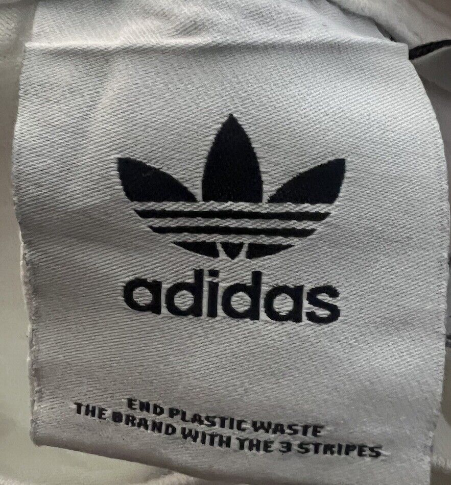 adidas Long Sleeve Shirt Men White Medium