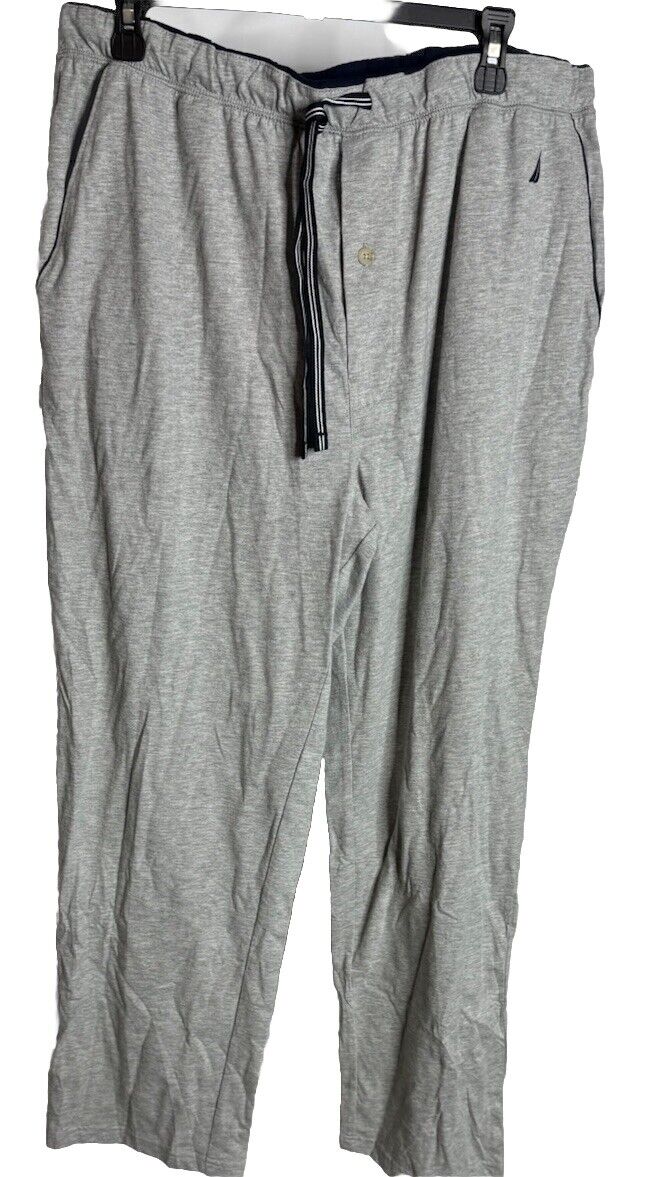 Nautica knit sleep pants XL gray heather