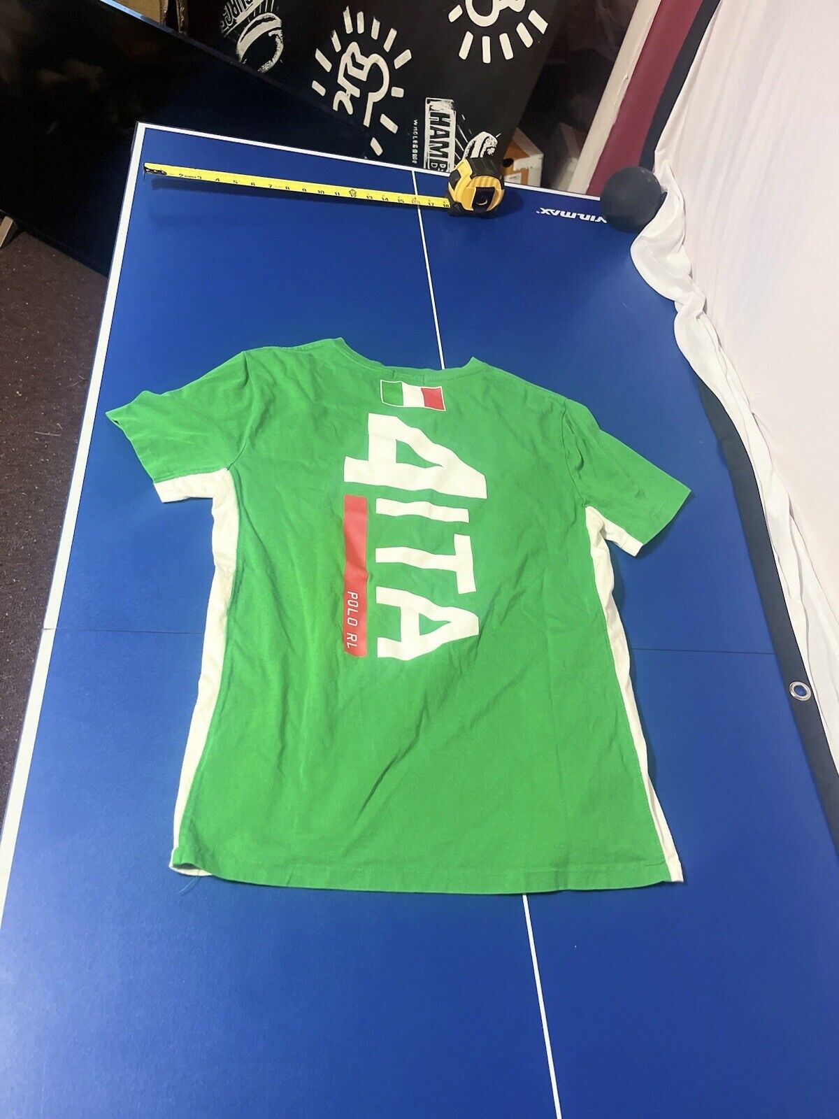 Polo Italia Shirt, Boys Size XL, Ralph Lauren, High Quality, Designer, Green