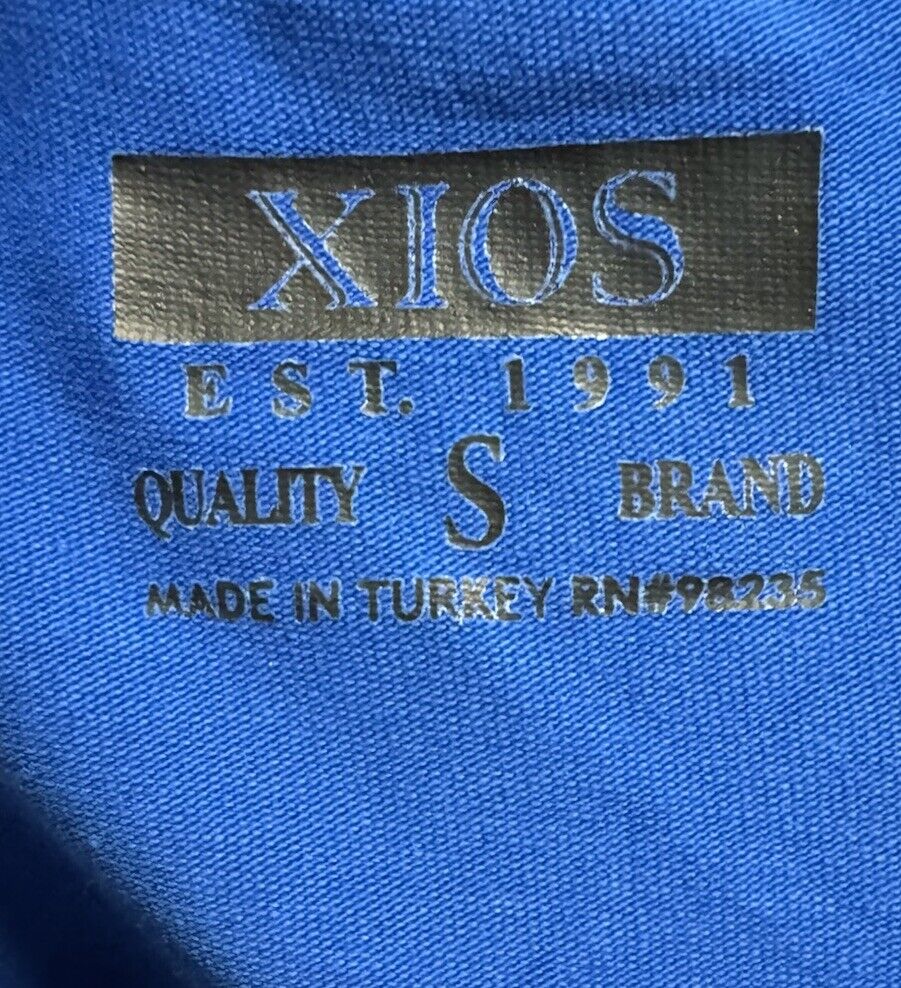 XIOS Men’s Short Sleeve T-Shirt Cotton Size Small