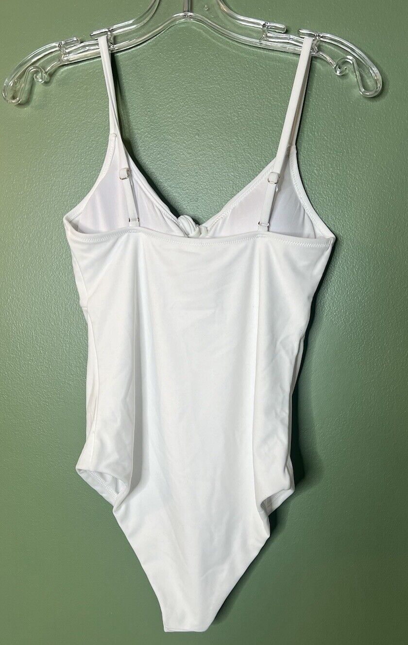 Express Ruched Convertible Body Contour One-Piece Swimsuit Small