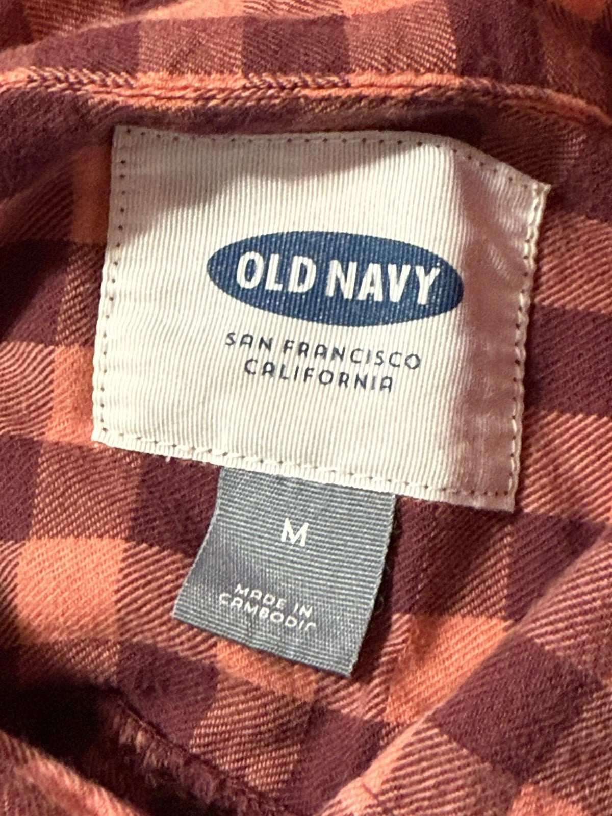 Old Navy Men Long Sleeve Shirt M