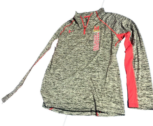 Under Armour Terrapins Athletic Long Sleeved, Medium Loose, Digital Gray Camo,