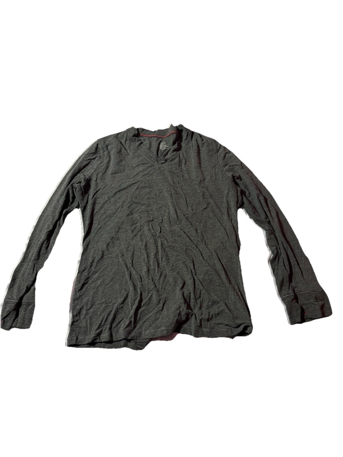 Cuddl Duds - Men's ClimateRight Gray Long Sleeve Shirt - Men's Size XL