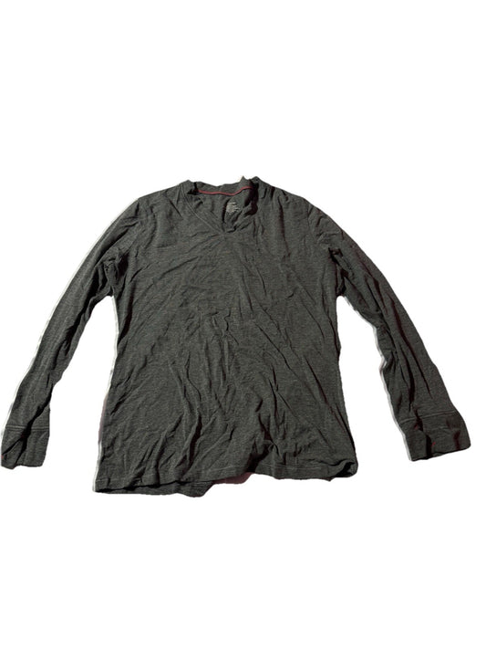 Cuddl Duds - Men's ClimateRight Gray Long Sleeve Shirt - Men's Size XL