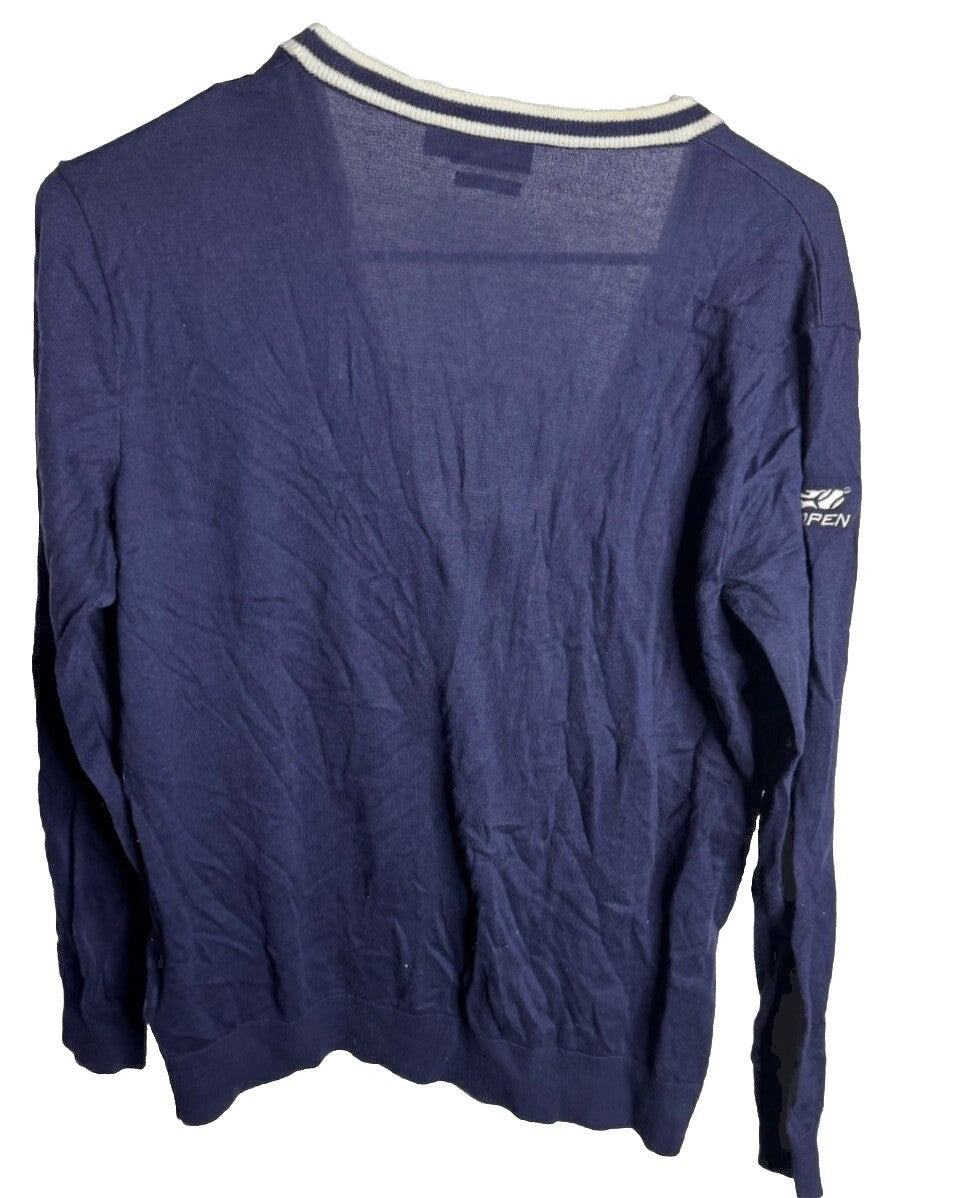 VTG Polo Ralph Lauren Cardigan Sweater Medium Prep Men 90s