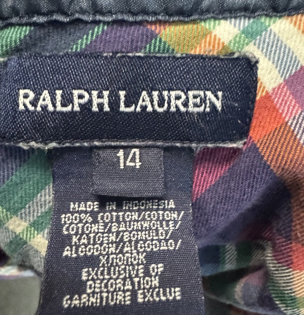VTG Ralph Lauren Sport Womens Shirt Size 14