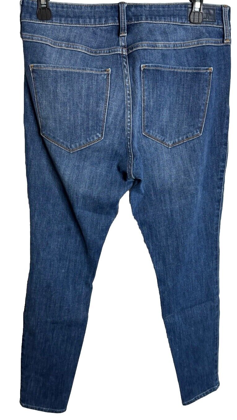 Hollister DISTRESSED HIGH RISE Super SKINNY Stretch JEANS 13R 31x 30