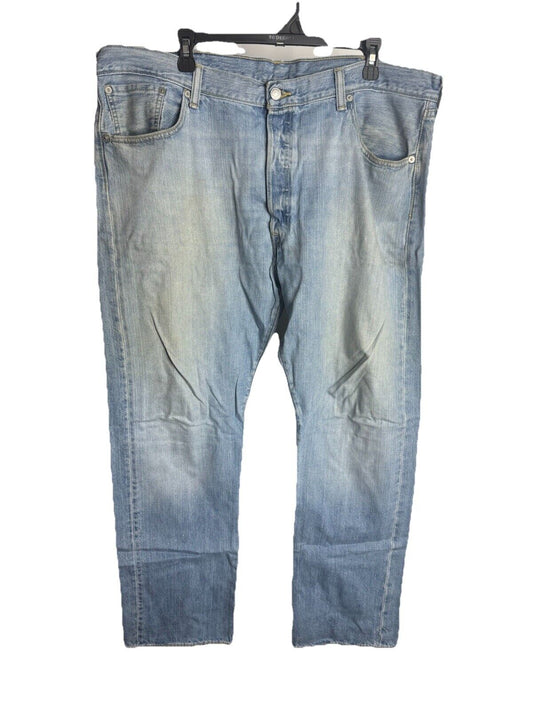 Levis 501 Button Fly Original Fit 40x32 100% Cotton Denim Jeans