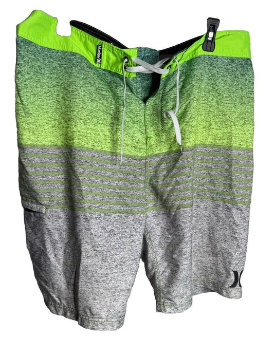 Hurley Boardshorts Mens 36 Hybrid Swim Trunks Bathing Suit Surf Beach
