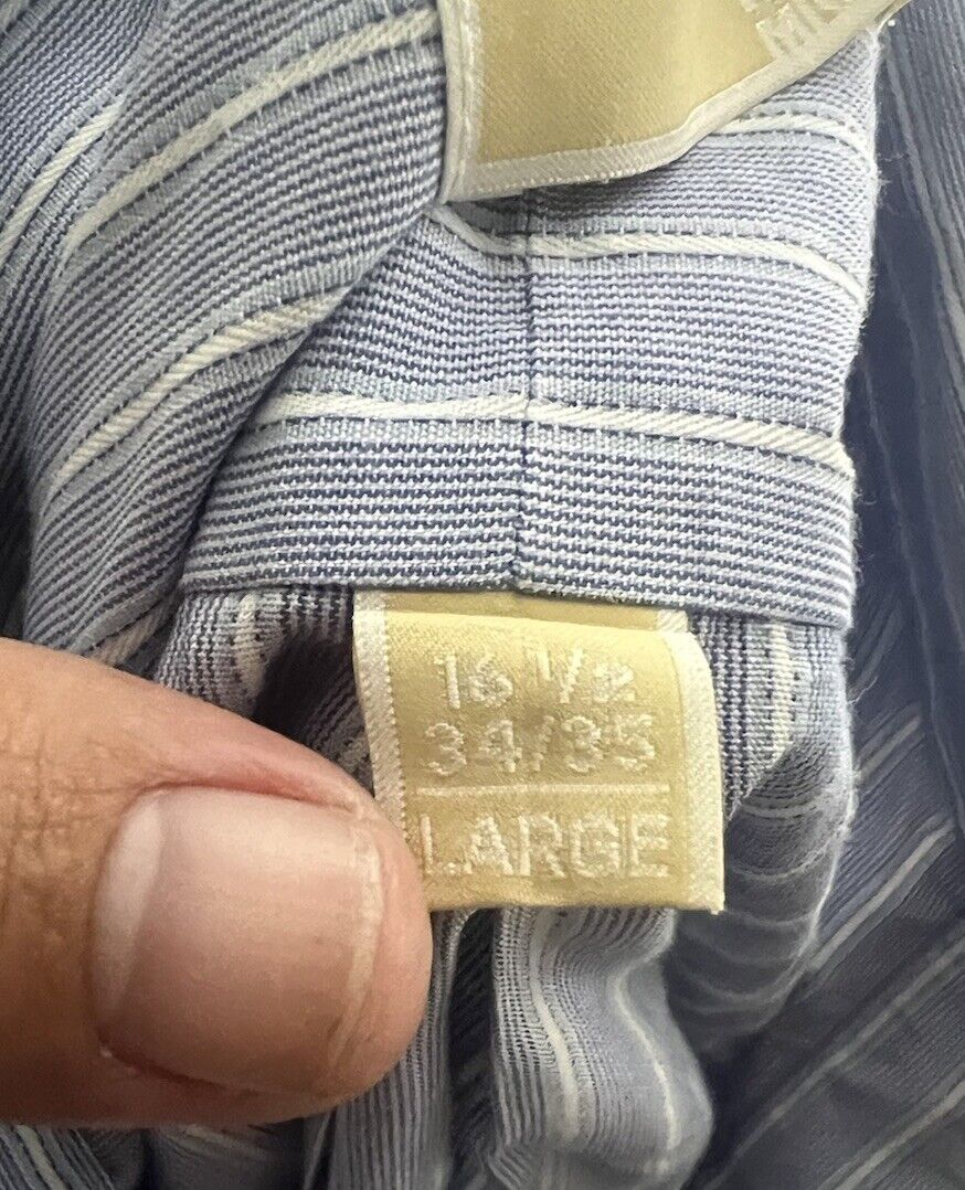 MICHAEL Michael Kors Shirt Mens Large (16 1/2, 34/35) Button Down
