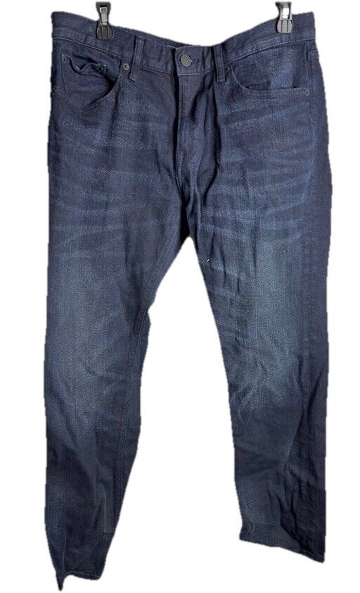 Express Jeans Mens 31x30 Black Skinny Stretch Denim