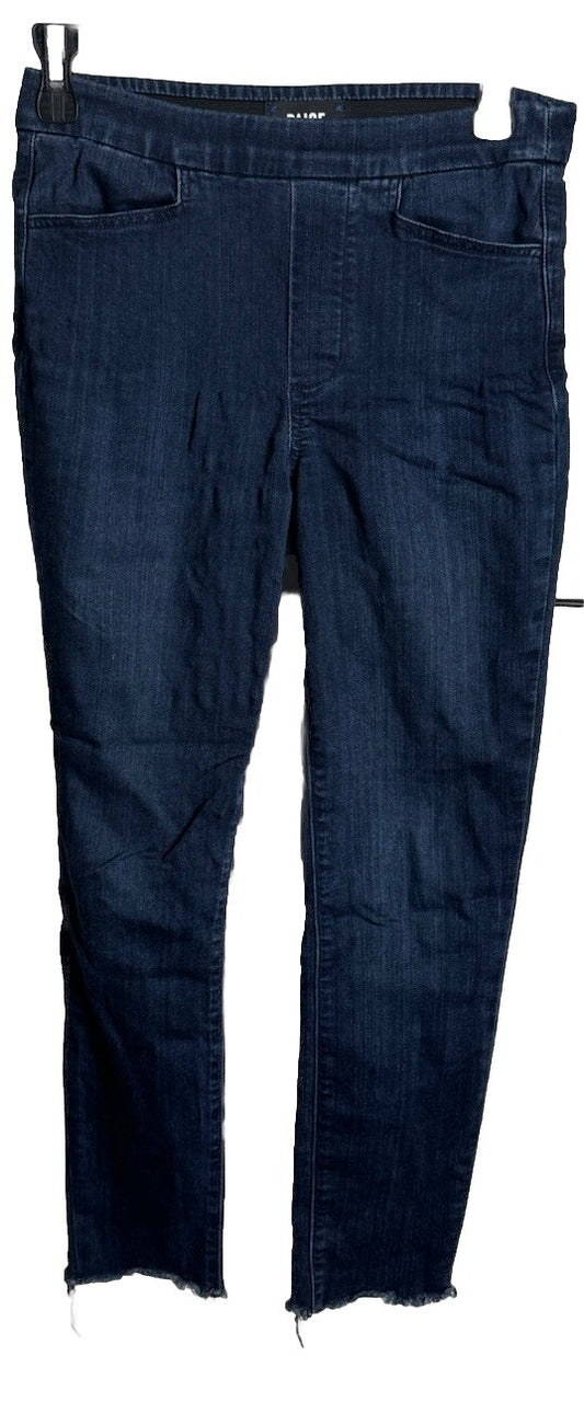 Paige Jeans Womens 26 Blue  Straight Stretch Medium Denim