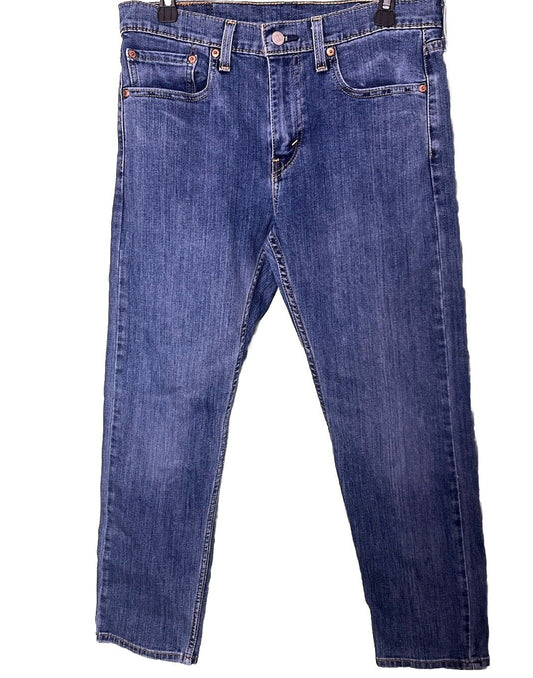 Dark Blue Mens Levis 502 Jeans 31x30