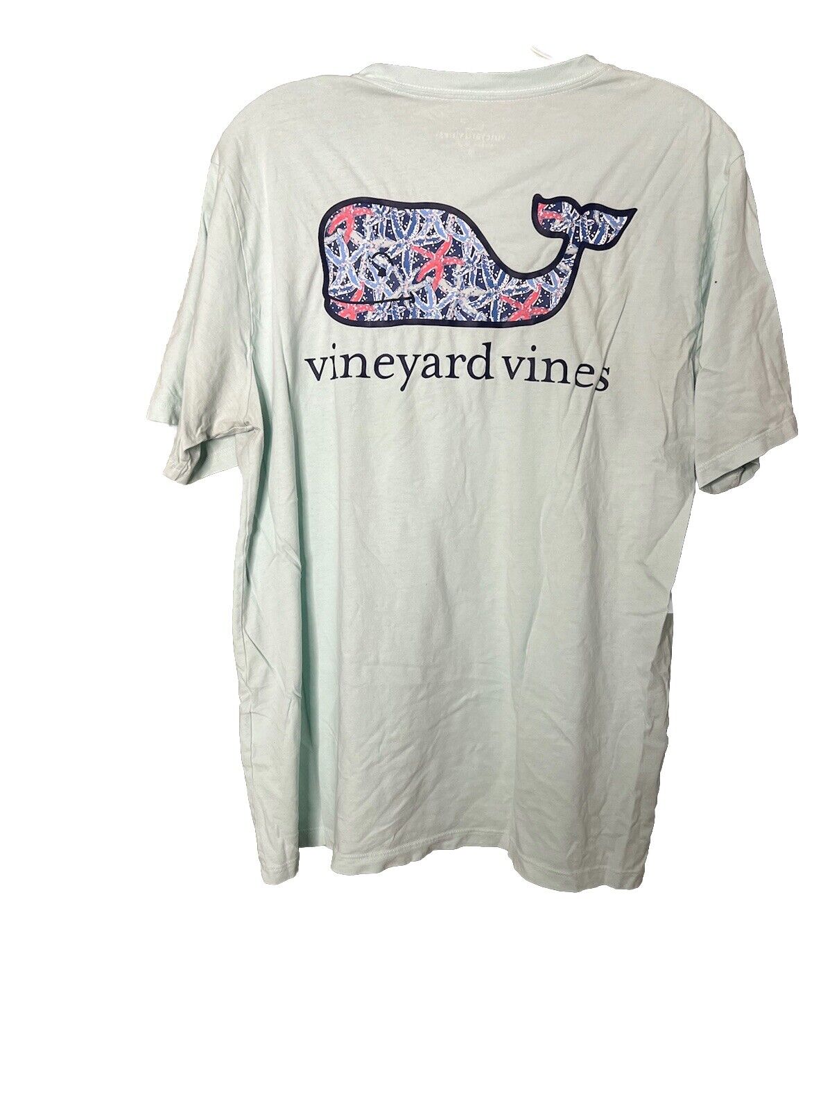 Vineyard Vines T Shirt Mens M  Short Sleeve Graphic Tropical Pocket